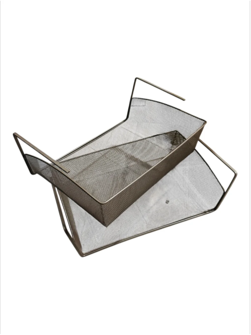 Bronze Under Shelf Storage Basket - Set of 2